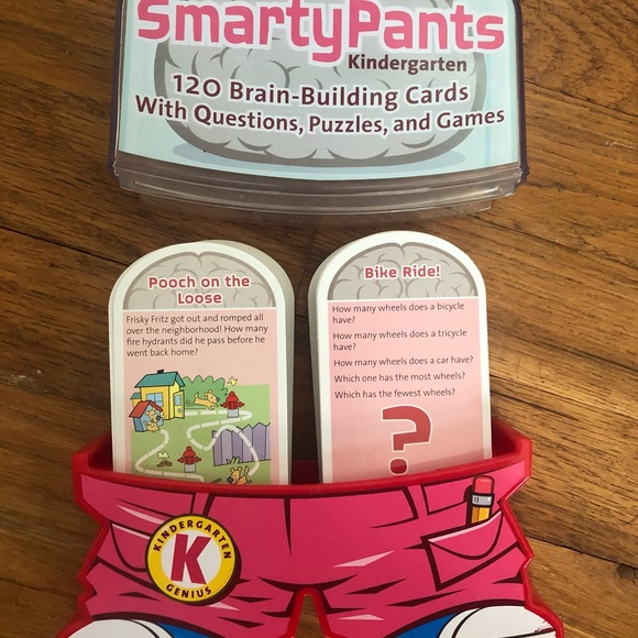 Melissa & Doug Smarty pants brain builder cards-kindergarten - Picture 3 of 3